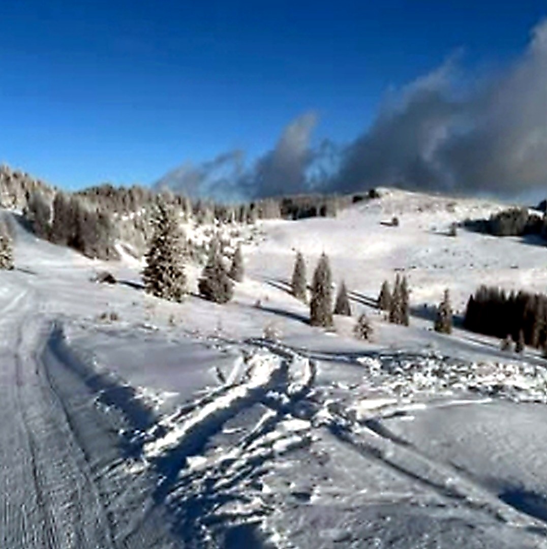 snowy hills
